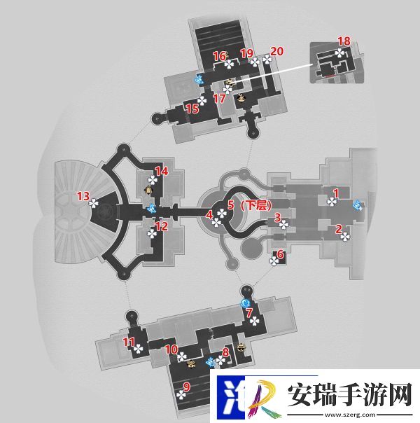 星穹铁道克劳克影视乐园折纸小鸟位置大全