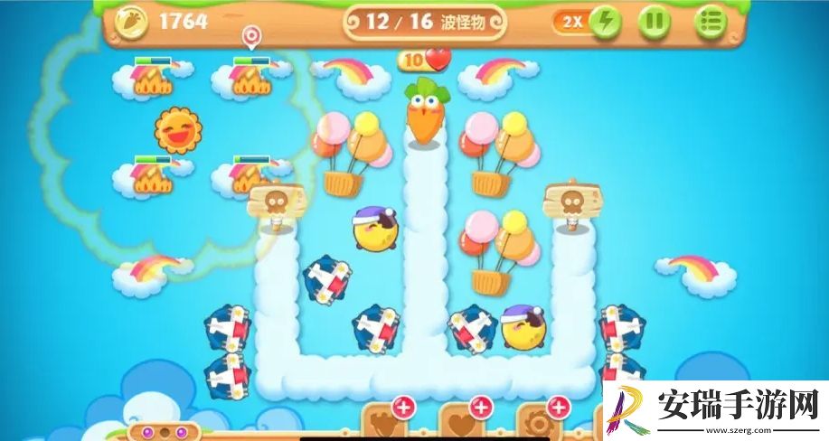 保卫萝卜2第70关怎么过