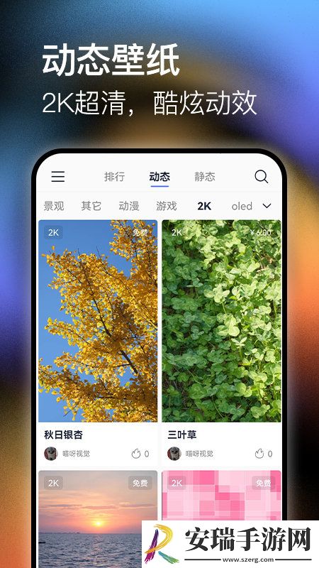 极壁纸手机版截图