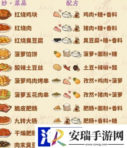 桃源深处有人家食来运转菜谱