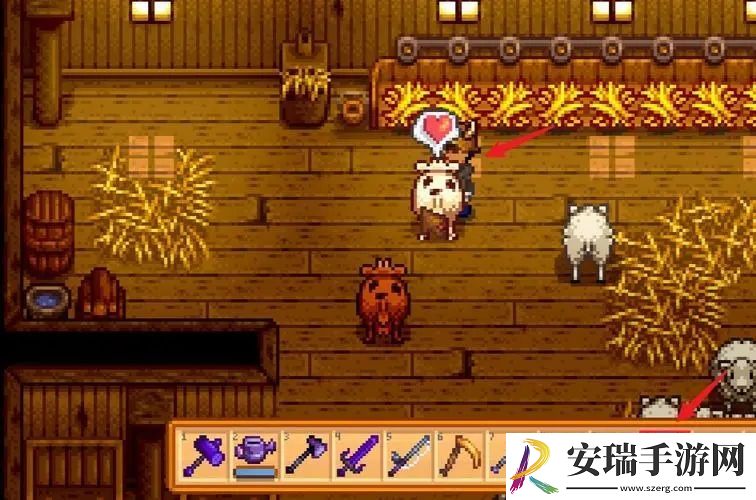 星露谷物语如何让奶牛怀孕