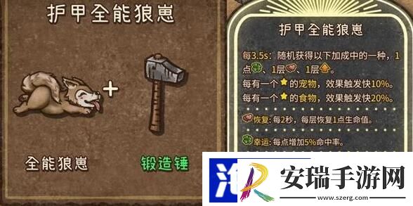 背包乱斗合成表大全