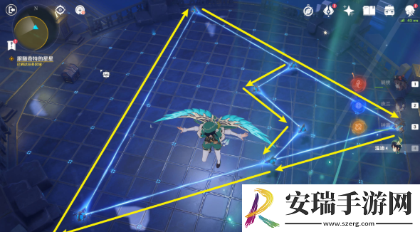 原神亘古的苍星第三扇门怎么开