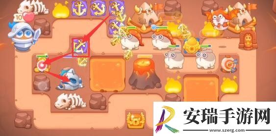 保卫萝卜4饿龙传说第30关通关攻略