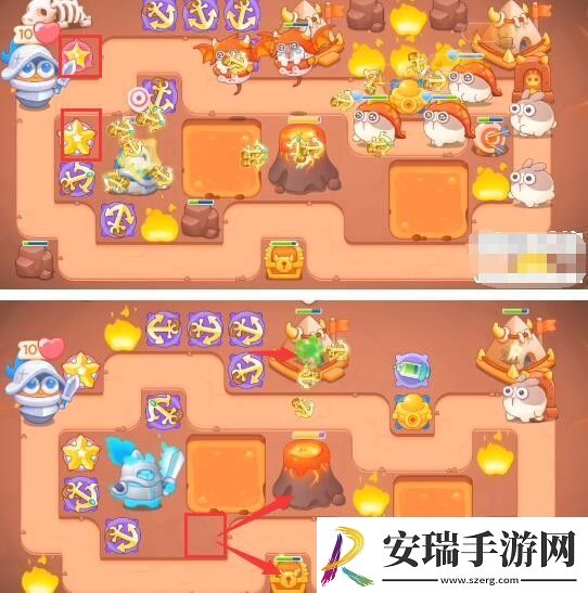 保卫萝卜4饿龙传说第30关通关攻略