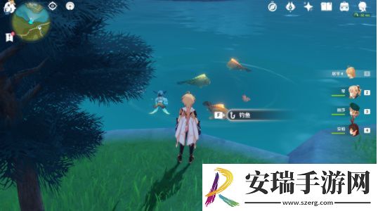 原神蒙德钓鱼点位置都在哪