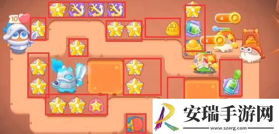 保卫萝卜4饿龙传说第30关通关攻略