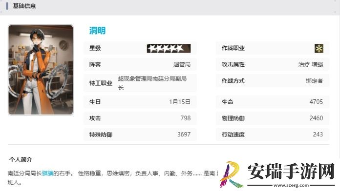 新月同行洞明技能是什么