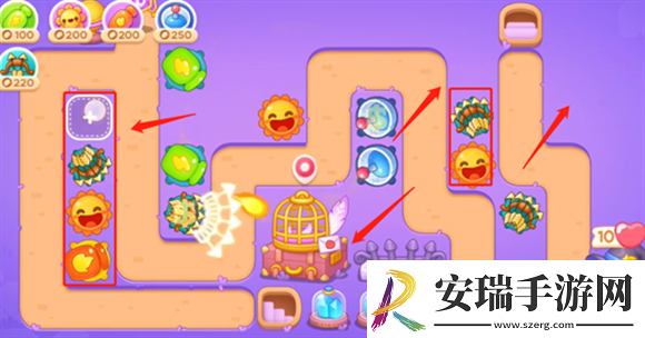 保卫萝卜4阿波与魔法宝藏第31关通关攻略