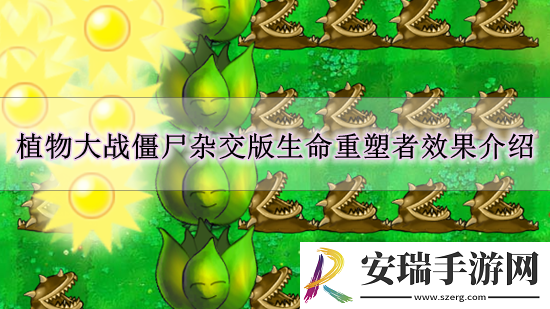 植物大战僵尸杂交版生命重塑者有什么效果