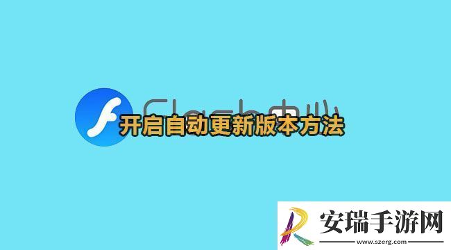 flash中心怎么设置自动更新版本