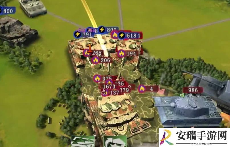 二战风云怎么无伤打野地