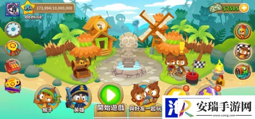 气球塔防6知识点多少级满