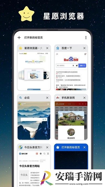 星愿浏览器截图