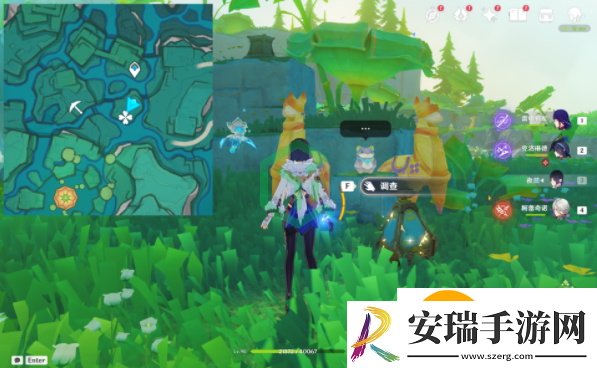 原神4.8赐福森林6个隐藏摩拉箱在哪