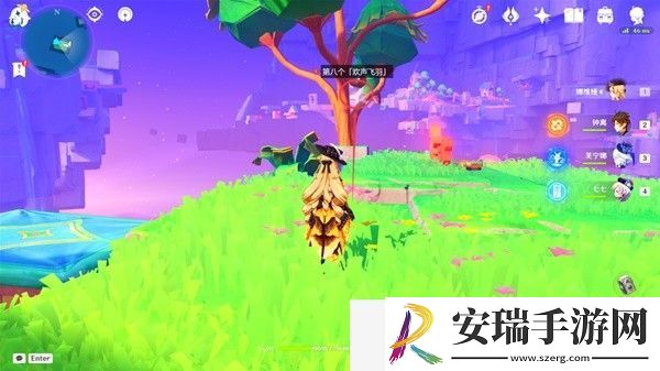 原神破碎之海欢声飞羽在哪里