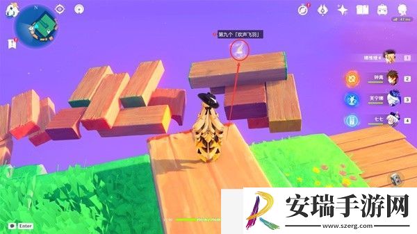 原神破碎之海欢声飞羽在哪里