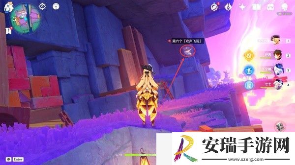 原神破碎之海欢声飞羽在哪里