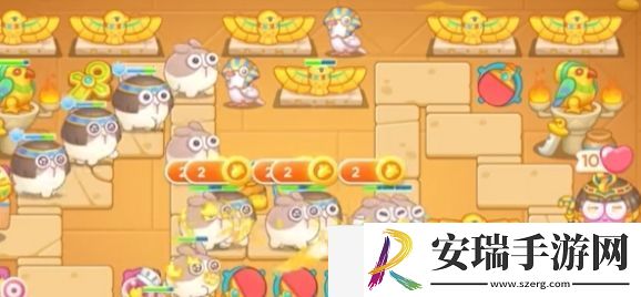 保卫萝卜4法老归来第6关攻略