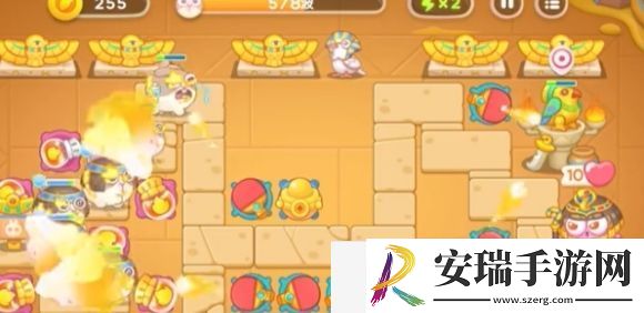 保卫萝卜4法老归来第6关攻略