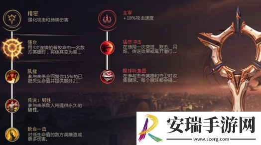 LOL中单无双剑姬天赋介绍