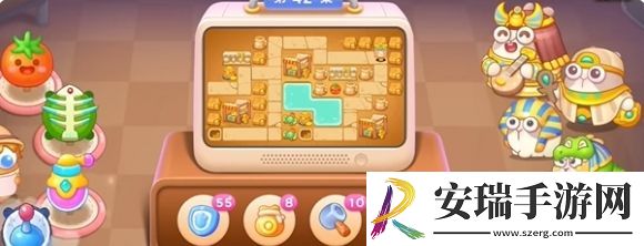 保卫萝卜4法老归来第42关怎么通关