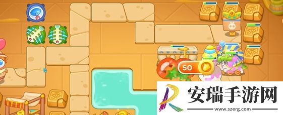 保卫萝卜4法老归来第42关怎么通关