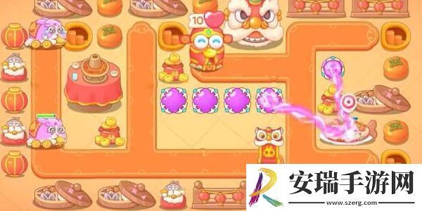 保卫萝卜4新春大集第8关通关攻略