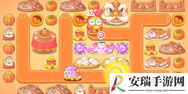 保卫萝卜4新春大集第8关通关攻略