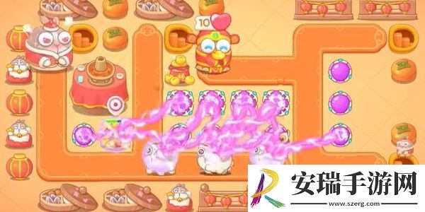 保卫萝卜4新春大集第8关通关攻略