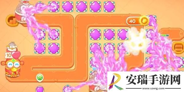 保卫萝卜4新春大集第8关通关攻略