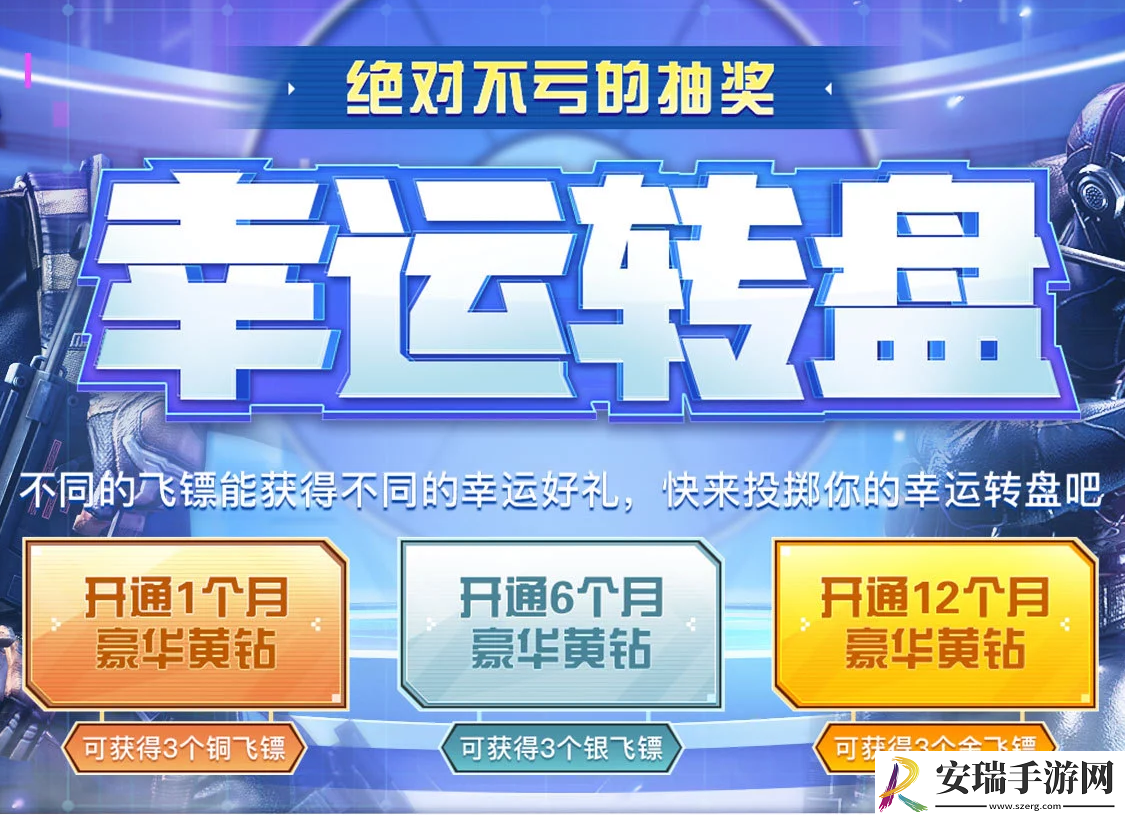 CF2月幸运转盘活动网址