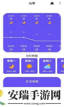 安果天气预报截图