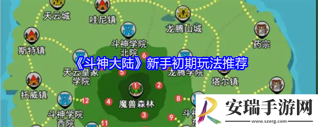 斗神大陆新手初期玩法推荐