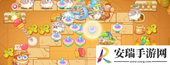 保卫萝卜4法老归来第52关怎么通关