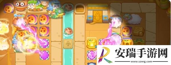 保卫萝卜4法老归来第53关怎么通关
