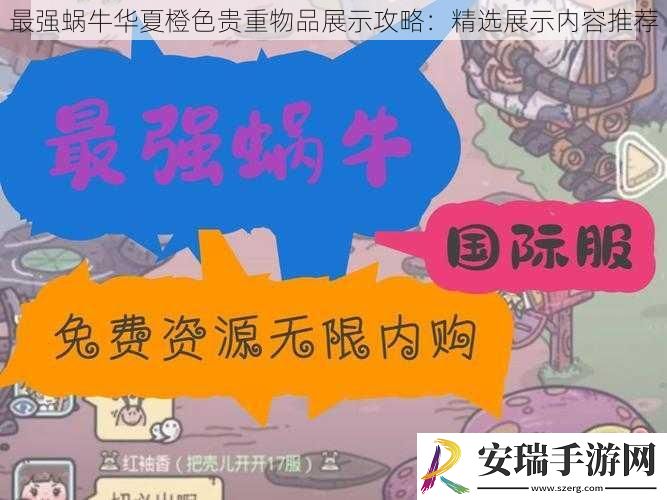最强蜗牛华夏橙色贵重物品展示攻略
