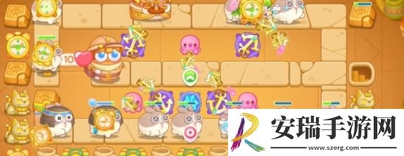 保卫萝卜4法老归来第54关怎么通关