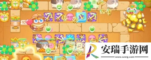 保卫萝卜4法老归来第54关怎么通关
