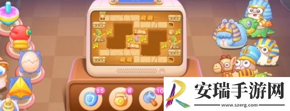 保卫萝卜4法老归来第52关怎么通关