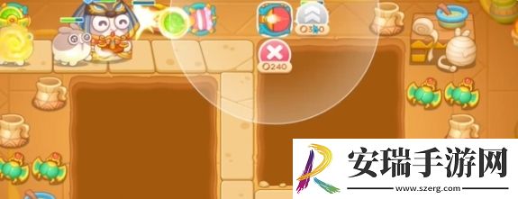 保卫萝卜4法老归来第55关怎么通关
