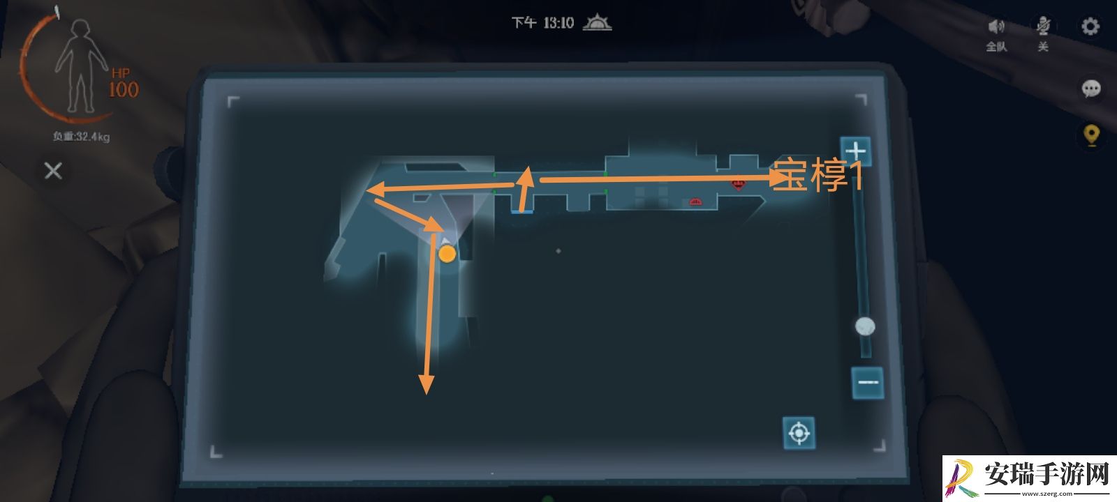代号超自然古墓遗迹深层图3摸金攻略