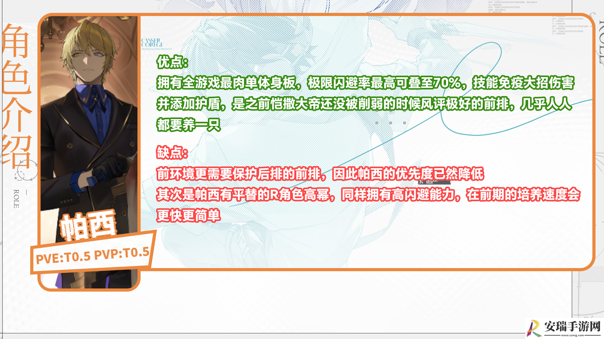 龙族卡塞尔之门开服必看的角色强度榜
