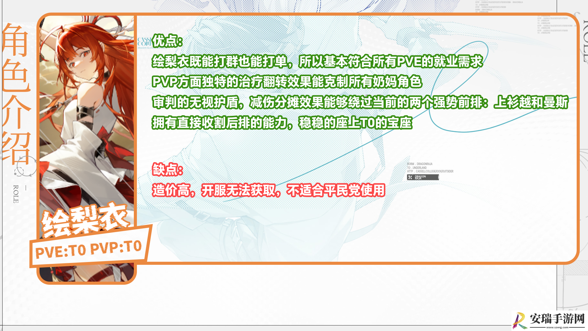 龙族卡塞尔之门开服必看的角色强度榜