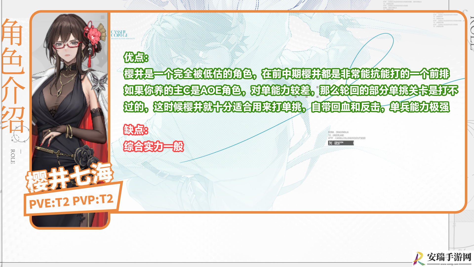 龙族卡塞尔之门开服必看的角色强度榜