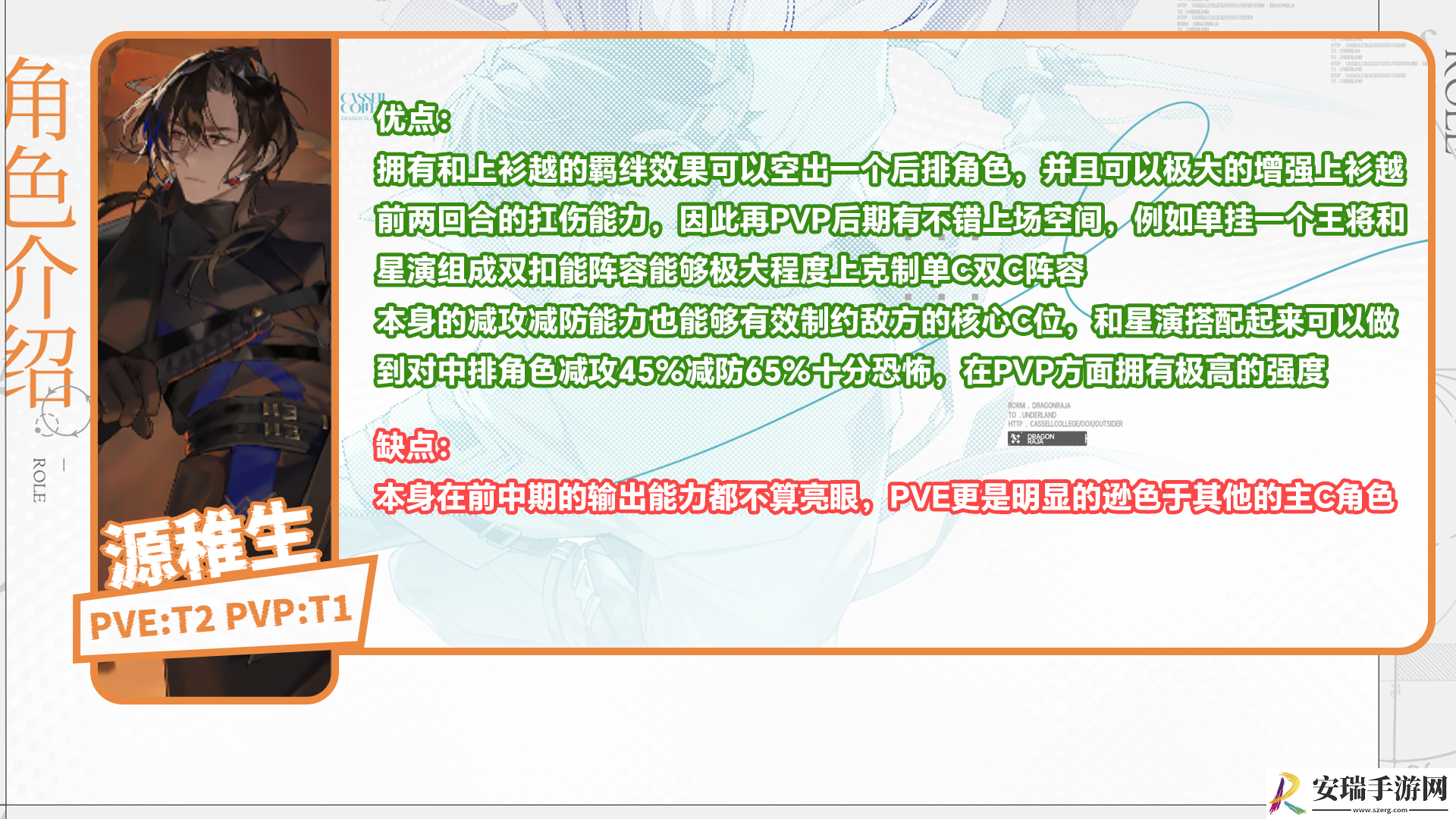龙族卡塞尔之门开服必看的角色强度榜