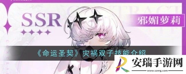 命运圣契灾祸双子技能是什么
