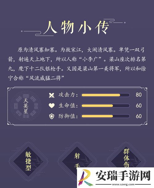 箭发迸寒星小李广
