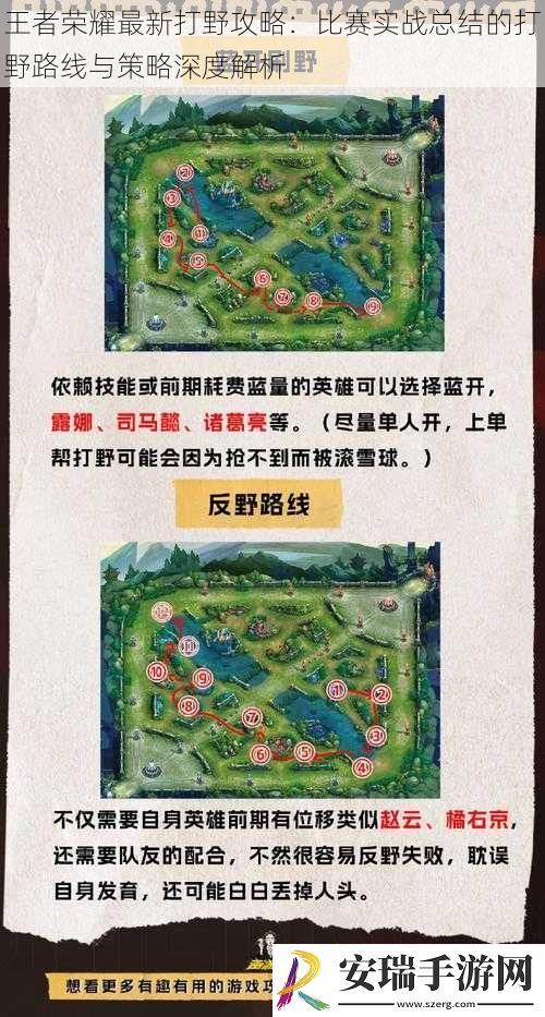 王者荣耀最新打野攻略