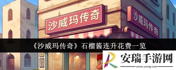 沙威玛传奇石榴酱连升多少钱